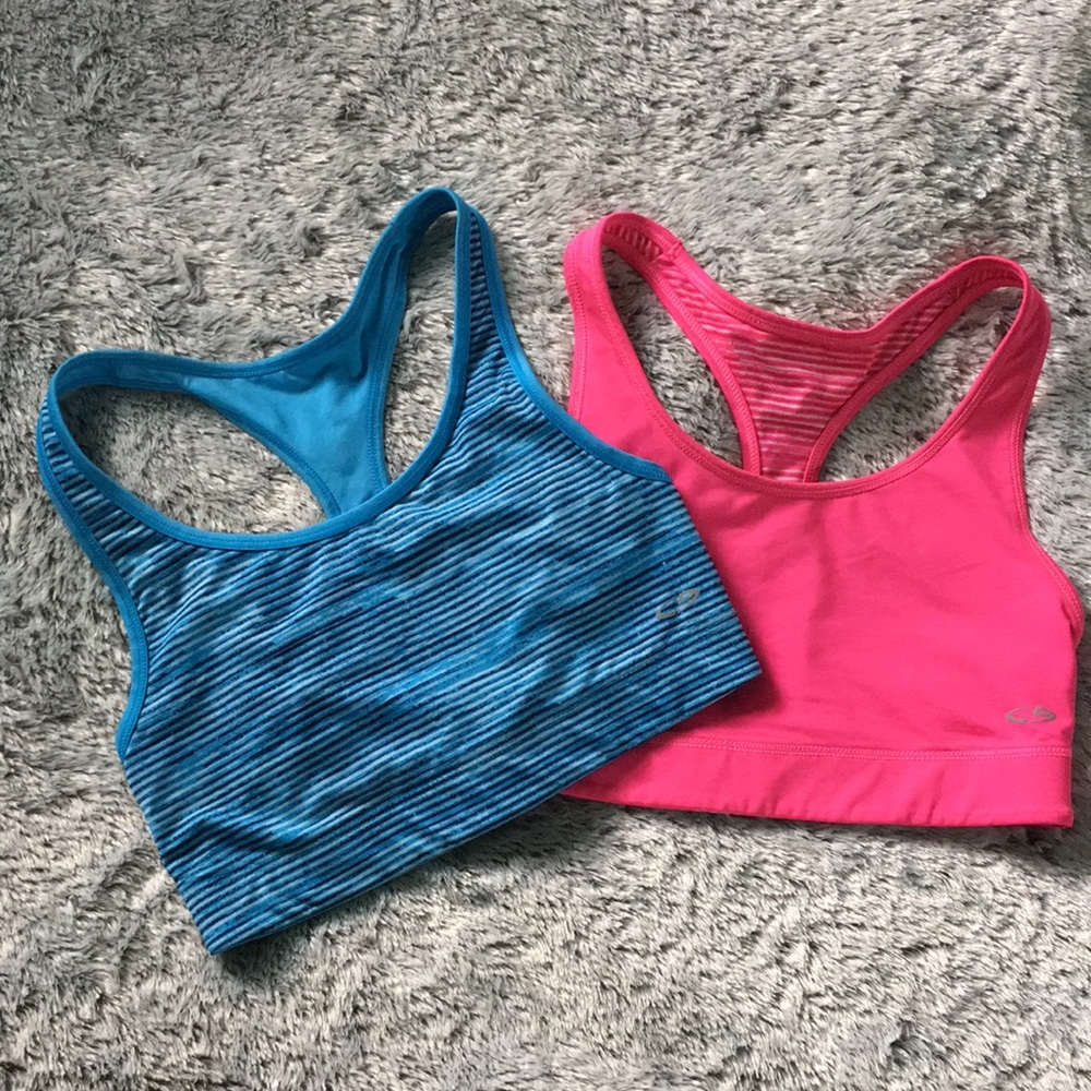 2 CHAMPION SPORTS BRAS